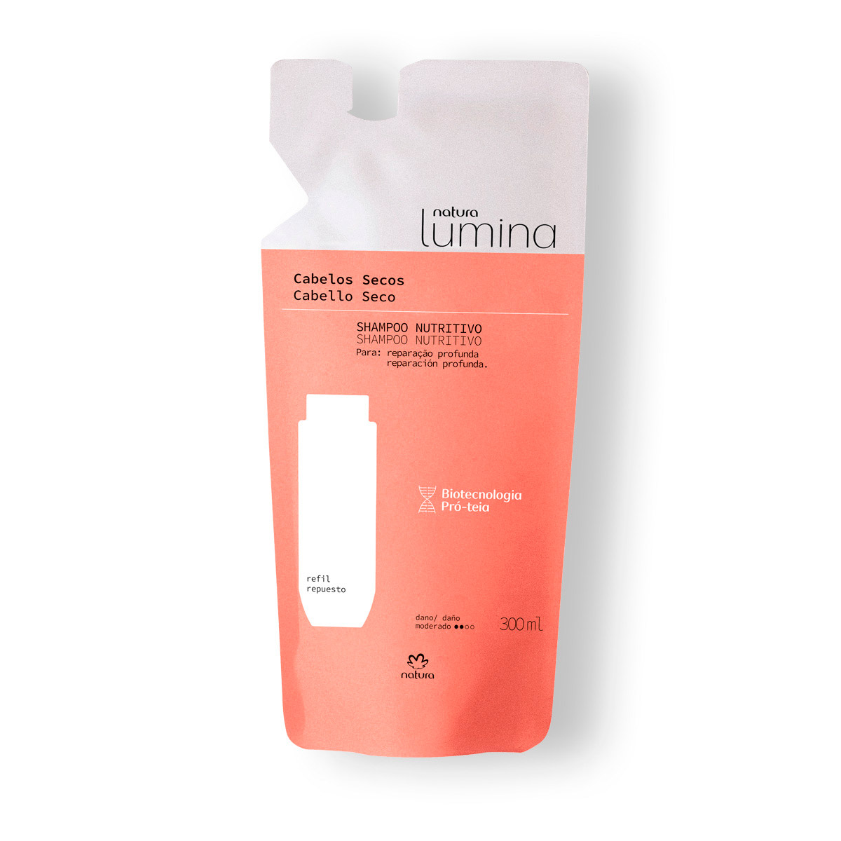 Repuesto shampoo nutritivo cabello seco