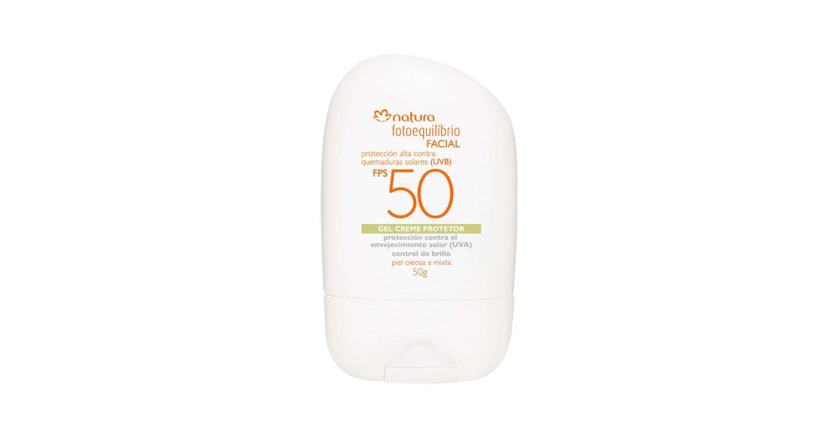 Gel crema protector facial FPS 50 - 50g | Natura Colombia